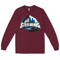 Burgundy idaho steelheads mountain Long Sleeve Tee - linhVisuals