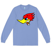 Colony Blue woody woodpecker tshirt Long Sleeve Tee - linhVisuals