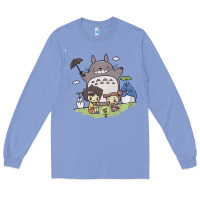 Colony Blue totorooo tshirt Long Sleeve Tee - linhVisuals