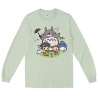 Matcha totorooo tshirt Long Sleeve Tee - linhVisuals