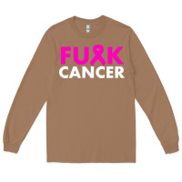 Toasted Coconut fck cancer Long Sleeve Tee - linhVisuals