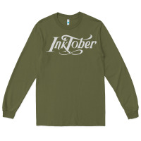 Army Green inktober t shirt Long Sleeve Tee - linhVisuals