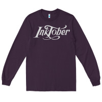 Plum inktober t shirt Long Sleeve Tee - linhVisuals