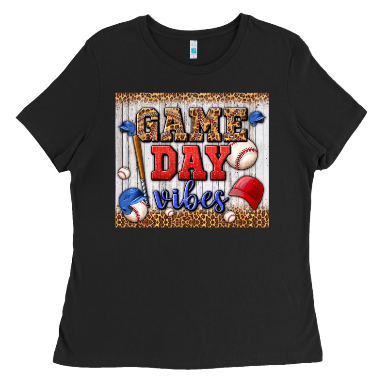 Game Day Vibes Tumbler Ladies Tee by BundleAndBundleShop | Teevron