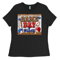 Black game day vibes tumbler Ladies Tee - BundleAndBundleShop