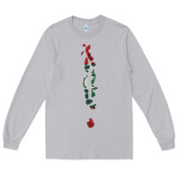 Moon Dust Maldives Map Flag Drawing Line Art Long Sleeve Tee - linhVisuals