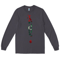 Smoke Maldives Map Flag Drawing Line Art Long Sleeve Tee - linhVisuals