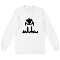 White iron giant Long Sleeve Tee - linhVisuals