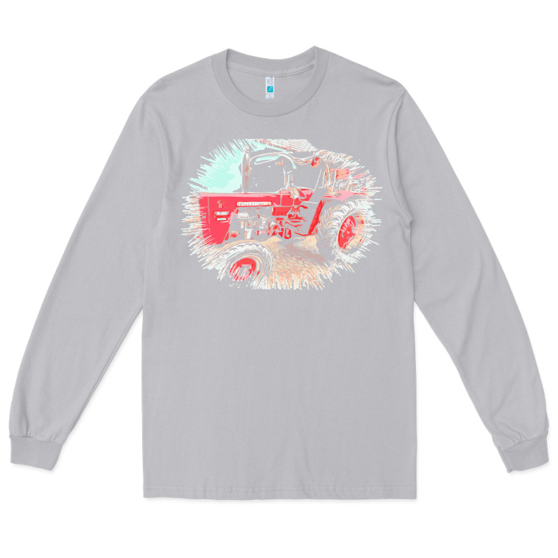 Tractor T  Shirt Tractor T  Shirt Long Sleeve Tee by linhVisuals | Teevron