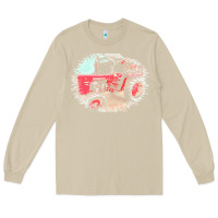 Mushroom tractor t  shirt tractor t  shirt Long Sleeve Tee - linhVisuals