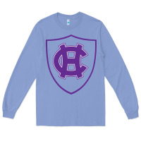 Colony Blue holy cross crusaders Long Sleeve Tee - linhVisuals