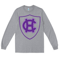 Heather Grey holy cross crusaders Long Sleeve Tee - linhVisuals