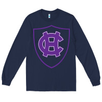 Navy holy cross crusaders Long Sleeve Tee - linhVisuals