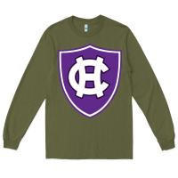 Army Green holy cross crusaders Long Sleeve Tee - linhVisuals