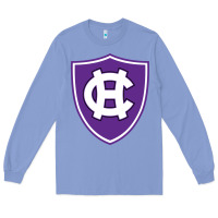 Colony Blue holy cross crusaders Long Sleeve Tee - linhVisuals