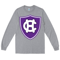 Heather Grey holy cross crusaders Long Sleeve Tee - linhVisuals