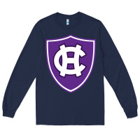 Navy holy cross crusaders Long Sleeve Tee - linhVisuals