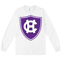 White holy cross crusaders Long Sleeve Tee - linhVisuals