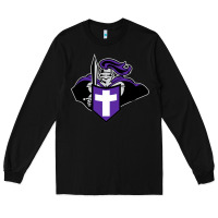 Black holy cross crusaders Long Sleeve Tee - linhVisuals