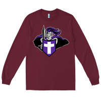 Burgundy holy cross crusaders Long Sleeve Tee - linhVisuals