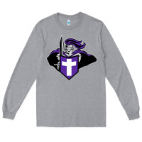 Heather Grey holy cross crusaders Long Sleeve Tee - linhVisuals
