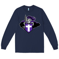 Navy holy cross crusaders Long Sleeve Tee - linhVisuals