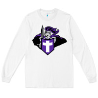White holy cross crusaders Long Sleeve Tee - linhVisuals