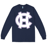 Navy holy cross crusaders Long Sleeve Tee - linhVisuals