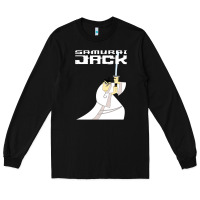 Black samurai jack Long Sleeve Tee - linhVisuals