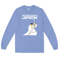 Colony Blue samurai jack Long Sleeve Tee - linhVisuals