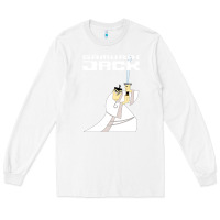 White samurai jack Long Sleeve Tee - linhVisuals