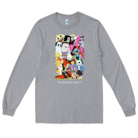 Heather Grey undertale Long Sleeve Tee - linhVisuals