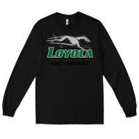 Black loyola (md) greyhounds Long Sleeve Tee - linhVisuals