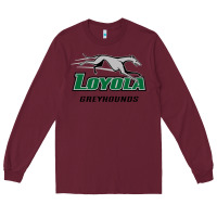 Burgundy loyola (md) greyhounds Long Sleeve Tee - linhVisuals