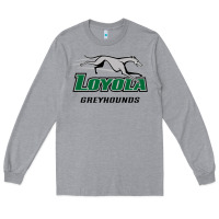 Heather Grey loyola (md) greyhounds Long Sleeve Tee - linhVisuals