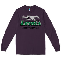Plum loyola (md) greyhounds Long Sleeve Tee - linhVisuals