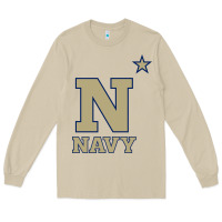 Mushroom navy midshipmen Long Sleeve Tee - linhVisuals