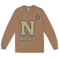 Toasted Coconut navy midshipmen Long Sleeve Tee - linhVisuals