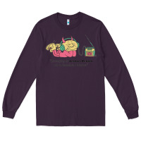 Listening To Lemon Demon Long Sleeve Tee | Teevron