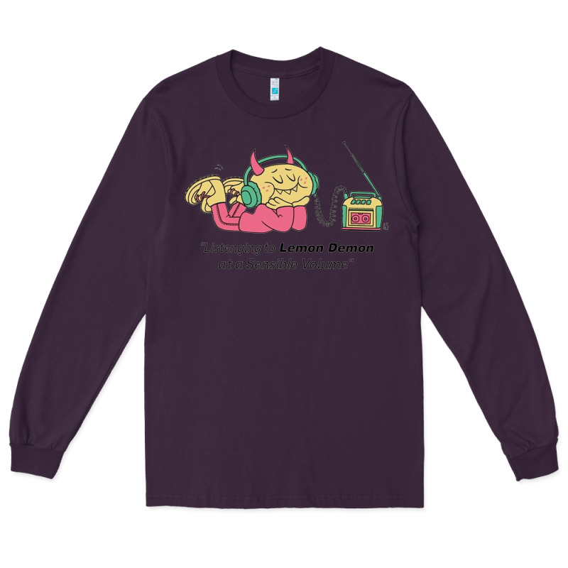 Listening To Lemon Demon Long Sleeve Tee by linhVisuals | Teevron