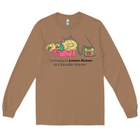 Toasted Coconut listening to lemon demon Long Sleeve Tee - linhVisuals