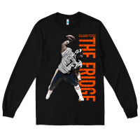 Black william perry spike Long Sleeve Tee - linhVisuals