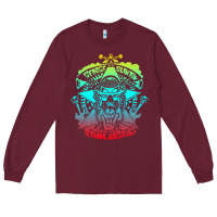 Burgundy george clinton and parliament funkadelic müsïc Long Sleeve Tee - linhVisuals