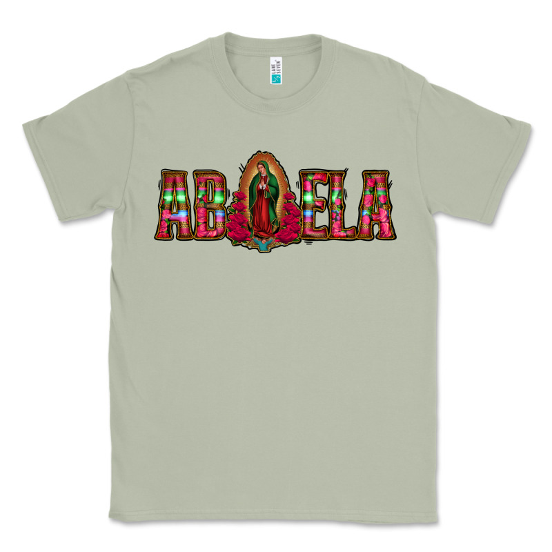 Abuela Floral Aztec Leopard Classic Tee by Jasminsmagicworld | Teevron