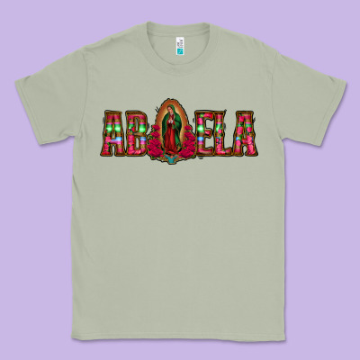 Abuela Floral Aztec Leopard Classic Tee Designed By Jasminsmagicworld