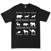 Black Animals Of The World Premium Tee - Bettercallsaul