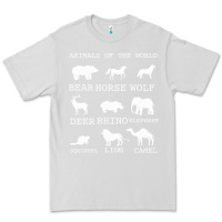 Dove Grey Animals Of The World Premium Tee - Bettercallsaul