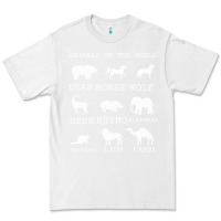 White Animals Of The World Premium Tee - Bettercallsaul