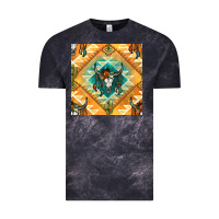 Cloud Black native american aztec seamless pattern Vintage Tee - BundleAndBundleShop