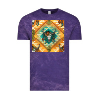 Native American Aztec Seamless Pattern Vintage Tee | Teevron